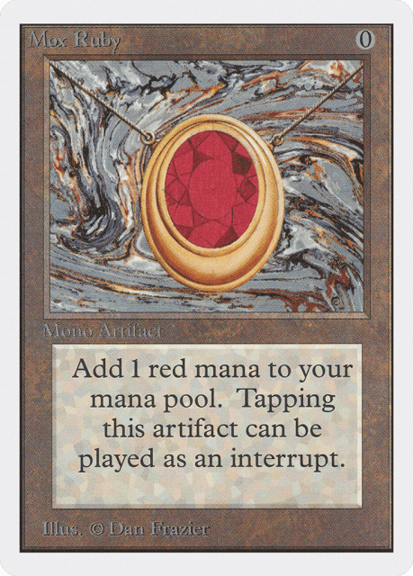 Mox Ruby (265) — Unlimited Edition