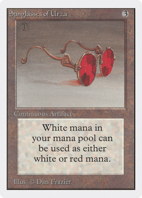 Sunglasses of Urza (272) — Unlimited Edition