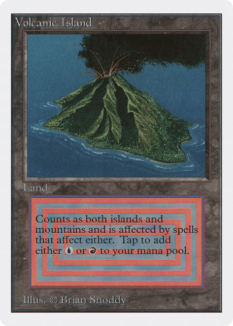Volcanic Island (287) — Unlimited Edition