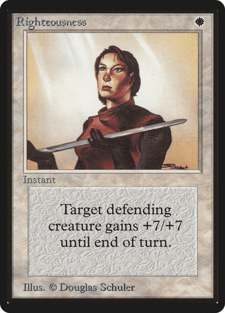 Righteousness (37) — Limited Edition Beta