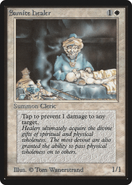 Samite Healer (38) — Limited Edition Beta