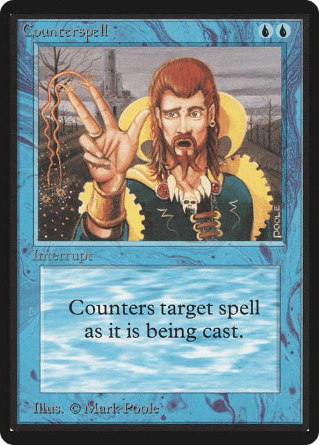 Counterspell (55) — Limited Edition Beta