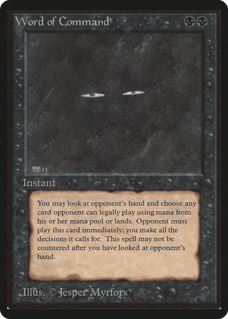 Word of Command (137) — Limited Edition Beta