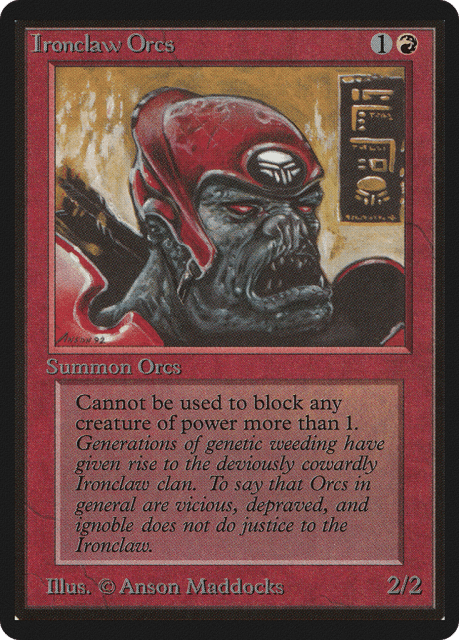Ironclaw Orcs (160) — Limited Edition Beta