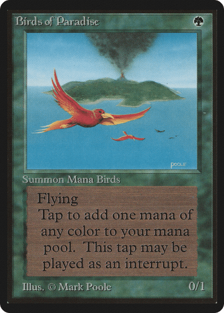 Birds of Paradise (187) — Limited Edition Beta