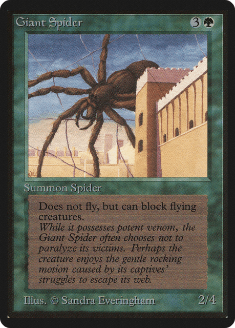 Giant Spider (199) — Limited Edition Beta