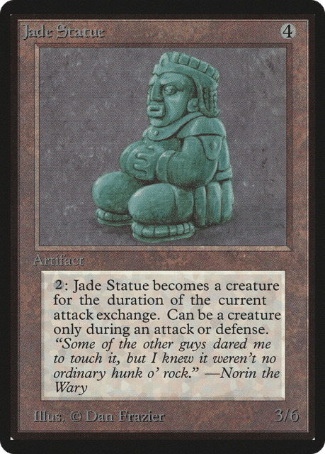 Jade Statue (254) — Limited Edition Beta
