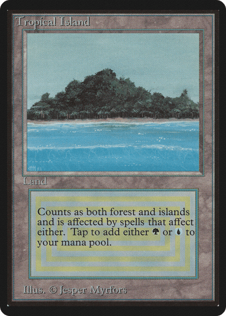 Tropical Island (284) — Limited Edition Beta