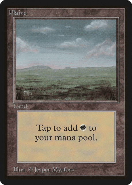 Plains (290) — Limited Edition Beta