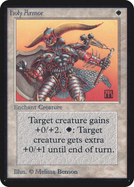 Holy Armor (23) — Limited Edition Alpha
