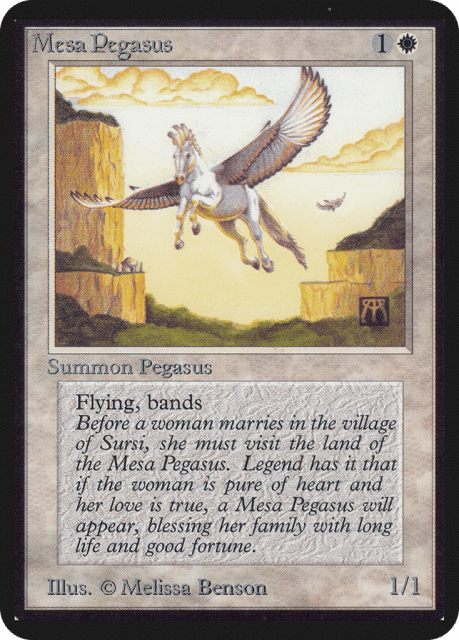 Mesa Pegasus (28) — Limited Edition Alpha
