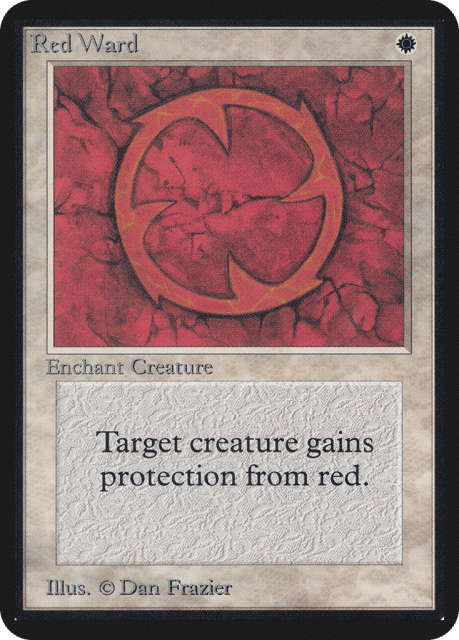 Red Ward (33) — Limited Edition Alpha