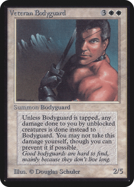 Veteran Bodyguard (41) — Limited Edition Alpha
