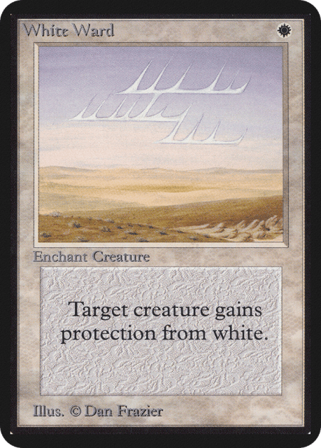 White Ward (44) — Limited Edition Alpha