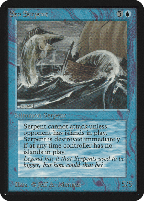 Sea Serpent (76) — Limited Edition Alpha