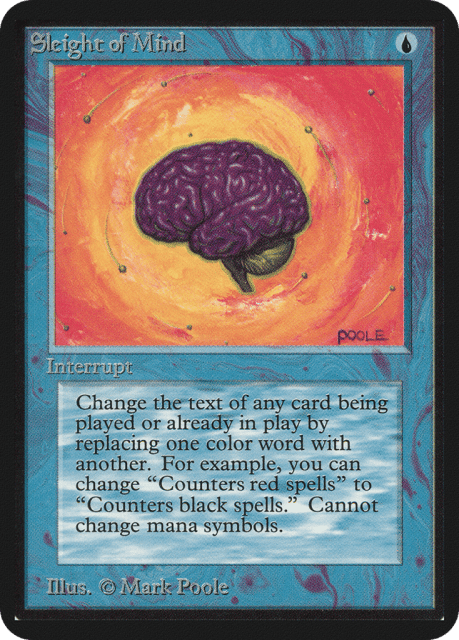 Sleight of Mind (78) — Limited Edition Alpha