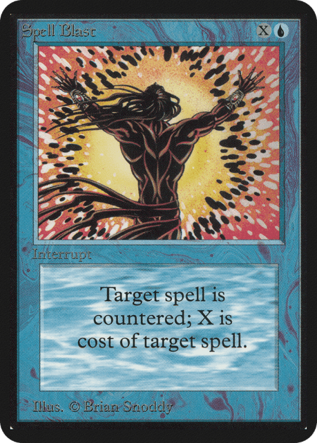 Spell Blast (79) — Limited Edition Alpha