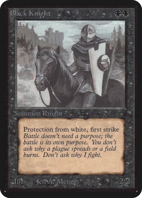 Black Knight (94) — Limited Edition Alpha