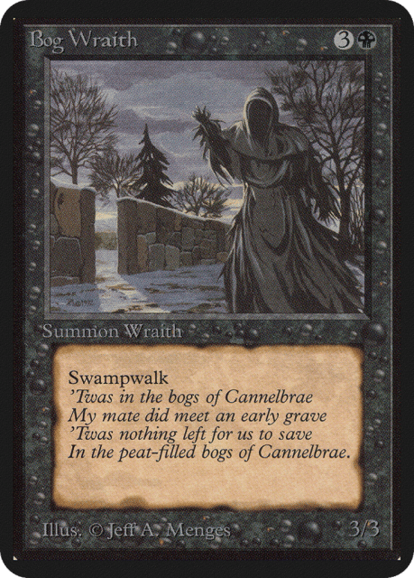Bog Wraith (95) — Limited Edition Alpha