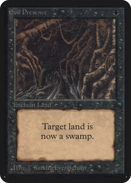 Evil Presence (107) — Limited Edition Alpha