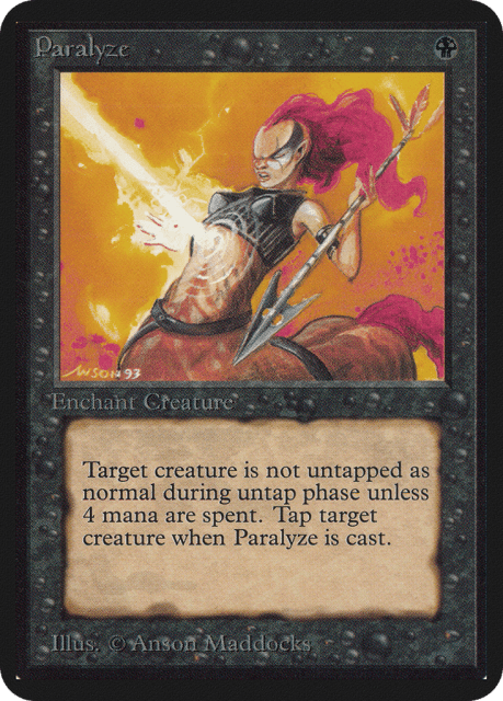 Paralyze (119) — Limited Edition Alpha