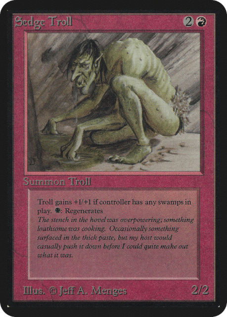 Sedge Troll (172) — Limited Edition Alpha