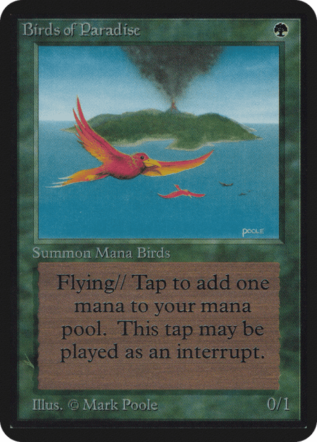 Birds of Paradise (186) — Limited Edition Alpha