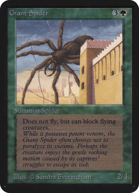 Giant Spider (198) — Limited Edition Alpha