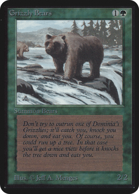 Grizzly Bears (199) — Limited Edition Alpha