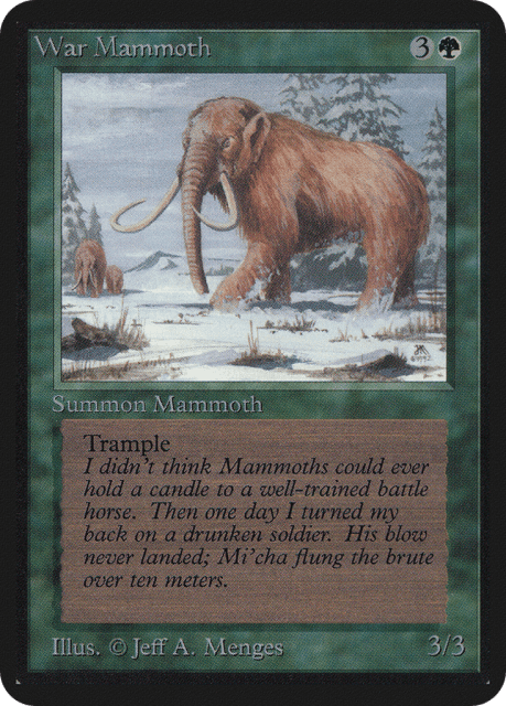 War Mammoth (227) — Limited Edition Alpha