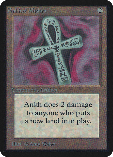 Ankh of Mishra (230) — Limited Edition Alpha