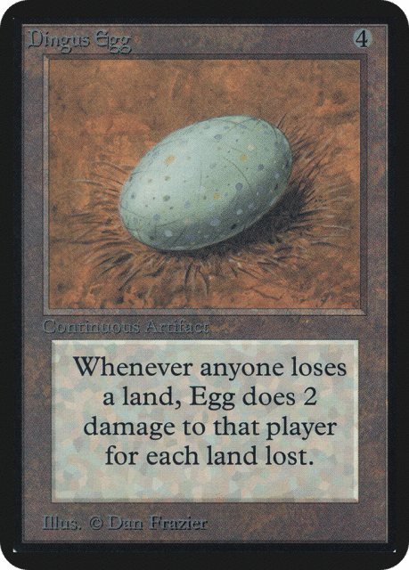 Dingus Egg (241) — Limited Edition Alpha