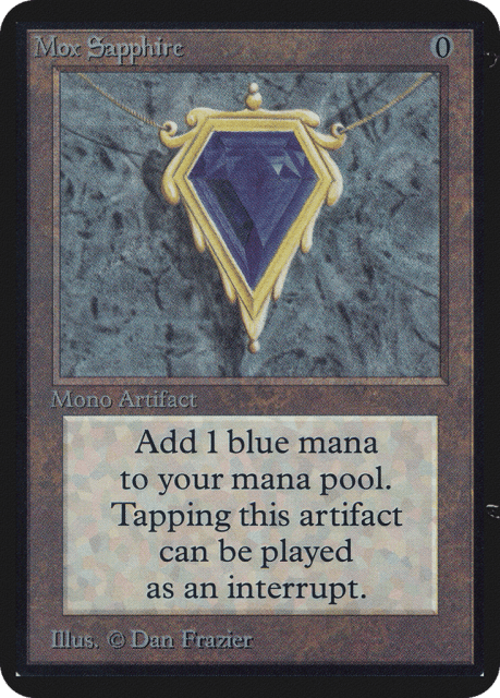 Mox Sapphire (265) — Limited Edition Alpha