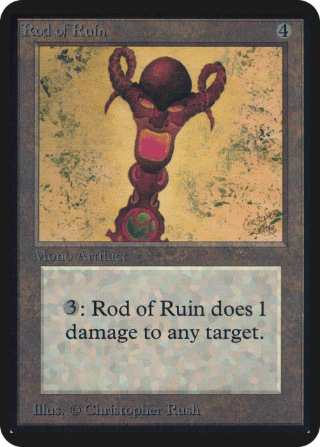 Rod of Ruin (268) — Limited Edition Alpha