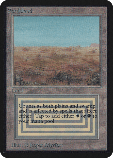 Scrubland (281) — Limited Edition Alpha