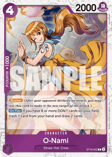 O-Nami (2) — PURPLE Monkey.D.Luffy