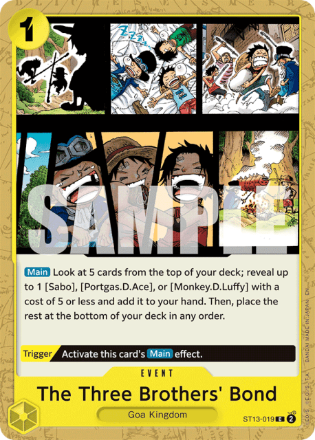 The Three Brothers' Bond (19) — Ultra Deck: The Three Brothers