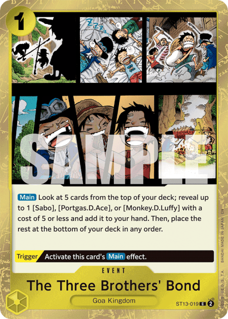 The Three Brothers' Bond (19) — Ultra Deck: The Three Brothers