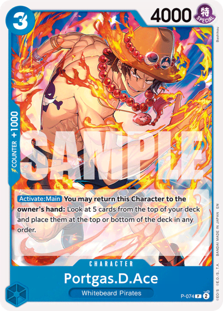 Portgas.D.Ace (74) — Promos