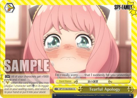 Tearful Apology — SPY x FAMILY