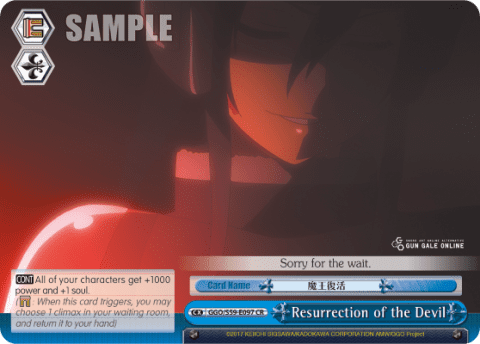 Resurrection of the Devil — SAO Alternative – Gun Gale Online –