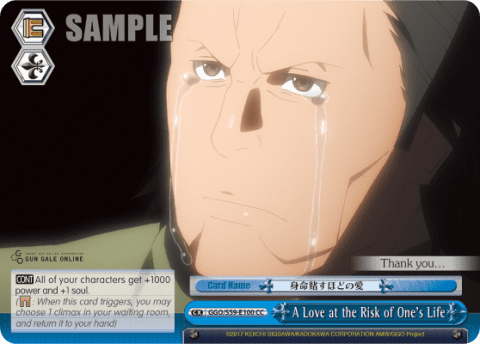 A Love at the Risk of One's Life — SAO Alternative – Gun Gale Online –