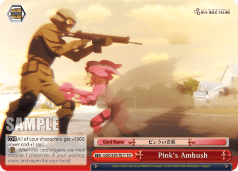 Pink's Ambush — [TD] SAO Alternative – Gun Gale Online –