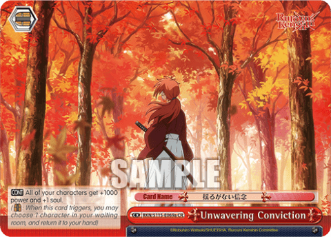 Unwavering Conviction — Rurouni Kenshin