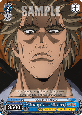 "Shinko-ryu" Master, Raijuta Isurugi — Rurouni Kenshin