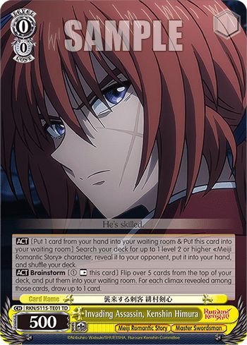 Invading Assassin, Kenshin Himura — [TD] Trial Deck Rurouni Kenshin