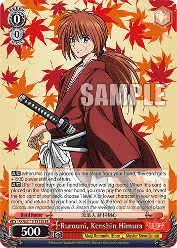 Rurouni, Kenshin Himura (Holo) — [TD] Trial Deck Rurouni Kenshin