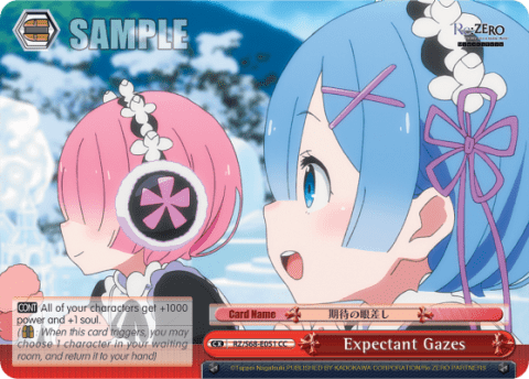 Expectant Gazes — Re:ZERO -Starting Life in Another World- Memory Snow