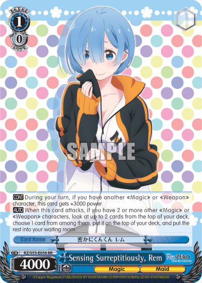 Sensing Surreptitiously, Rem — Re:ZERO -Starting Life in Another World- Vol.2