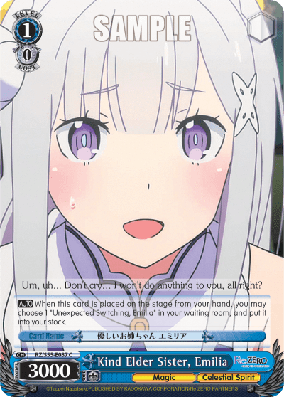 Kind Elder Sister, Emilia — Re:ZERO -Starting Life in Another World- Vol.2